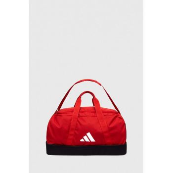 adidas Performance geantă sport Tiro League Medium culoarea roșu IB8654