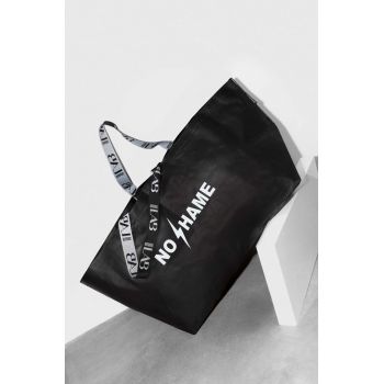 Answear Lab poseta X limited collection NO SHAME culoarea negru ieftina