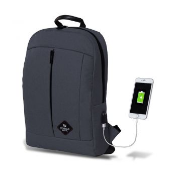Rucsac cu port USB My Valice GALAXY Smart Bag, antracit