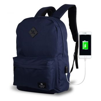 Rucsac cu port USB My Valice SPECTA Smart Bag, albastru închis