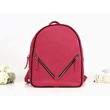 Rucsac fuchsia piele naturală Milla