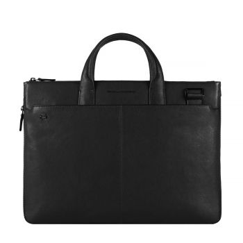 Black square slim laptop bag black 1 gr la reducere de firma originala