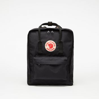 Fjällräven Kånken Black la reducere