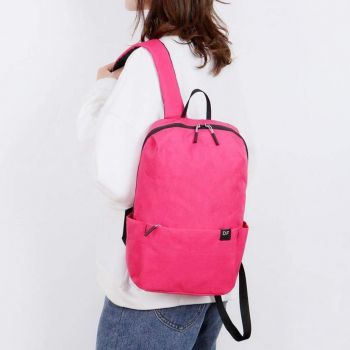 Rucsac rose pink material textil impermeabil Kairo