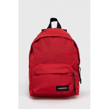 Eastpak Rucsac culoarea rosu, mic, material neted