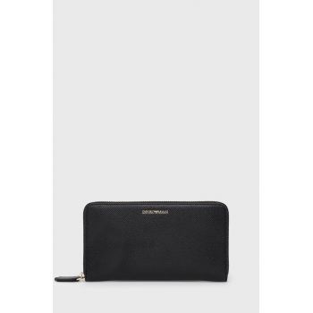 Emporio Armani Portofel femei, culoarea negru