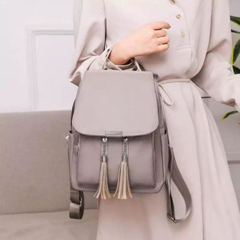 Rucsac khaki material textil impermeabil Vincenzo