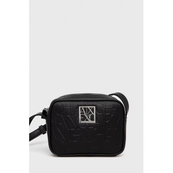 Armani Exchange poseta culoarea negru