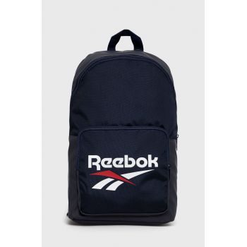 Reebok Classic rucsac culoarea bleumarin, mare, cu imprimeu GP0152-VCN/VCN