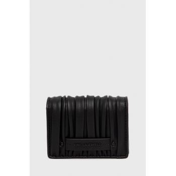 Karl Lagerfeld portofel femei, culoarea negru