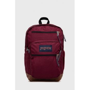 Jansport rucsac culoarea bordo, mare, cu imprimeu ieftin