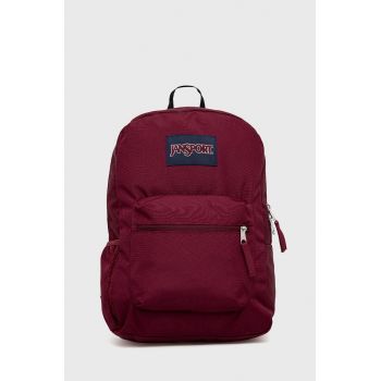 Jansport rucsac culoarea bordo, mare, neted