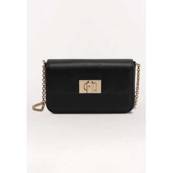 Geanta crossbody din piele cu bareta din lant 1927