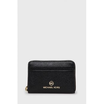 MICHAEL Michael Kors portofel de piele femei, culoarea negru
