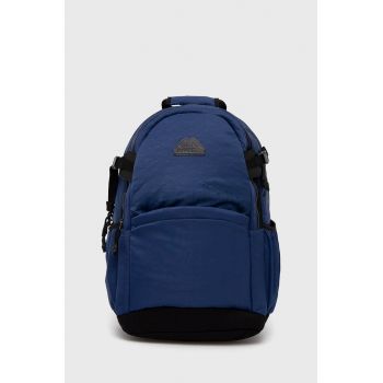 Superdry rucsac barbati, culoarea albastru marin, mare, neted