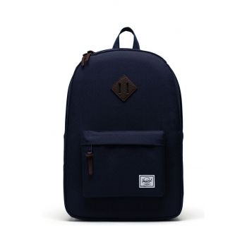 Herschel rucsac culoarea albastru marin, mare, neted 10007.05432-5432