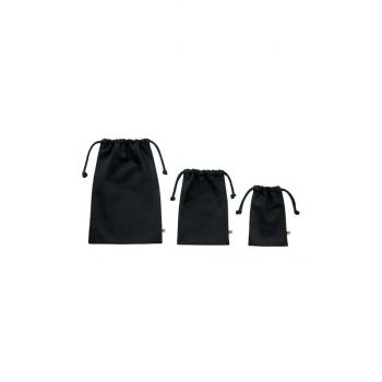 MUUV. sac Zjust In Case culoarea negru, neted