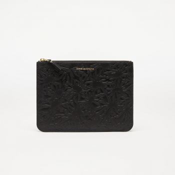 Comme des Garçons Embossed Forest Wallet Black