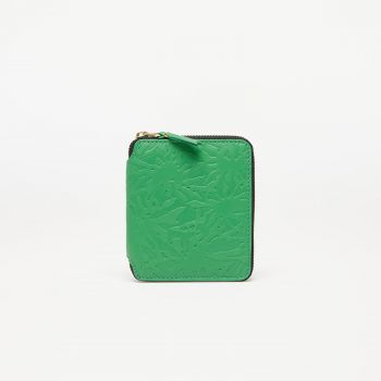 Comme des Garçons Embossed Forest Wallet Green