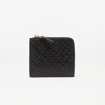 Comme des Garçons Embossed Roots Wallet Black