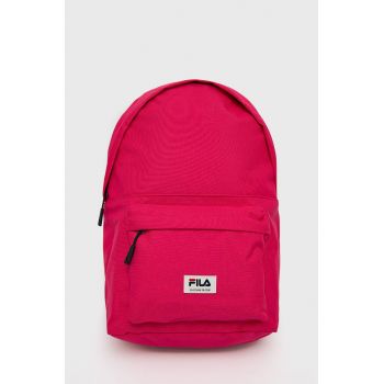 Fila rucsac femei, culoarea violet, mare, cu imprimeu