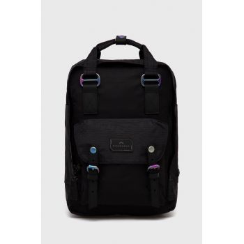 Doughnut rucsac culoarea negru, mare, neted