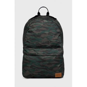 Superdry rucsac femei, culoarea verde, mare, modelator