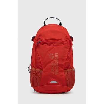 Jack Wolfskin rucsac Velocity 12 culoarea rosu, mare, cu imprimeu