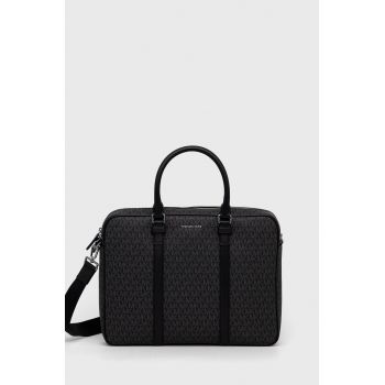 Michael Kors geanta laptop culoarea negru