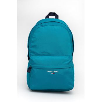 Tommy Jeans rucsac barbati, culoarea turcoaz, mare, neted