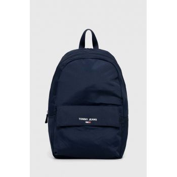 Tommy Jeans rucsac barbati, culoarea albastru marin, mare, neted