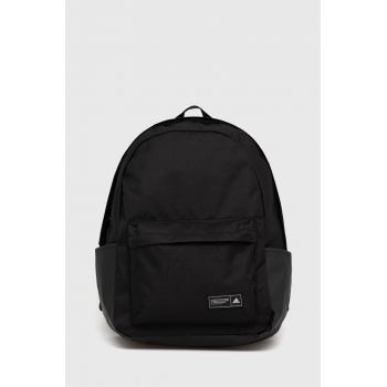 adidas rucsac culoarea negru, mare, cu imprimeu