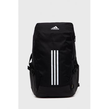 adidas Performance rucsac culoarea negru, mare, cu imprimeu