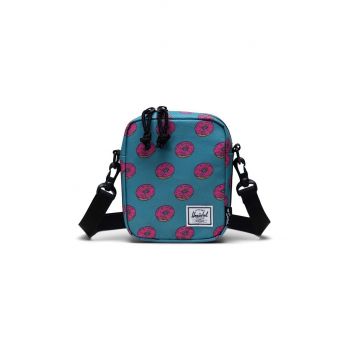 Herschel poșetă X The Simpsons culoarea verde 11137.05663.OS-HomerSimps de firma originala