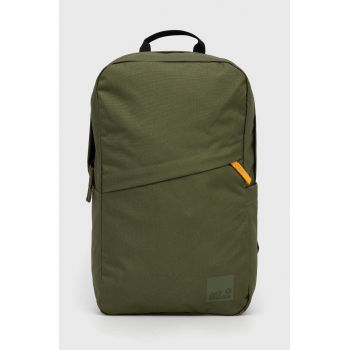 Jack Wolfskin rucsac culoarea verde, mare, cu imprimeu