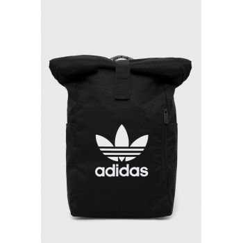 adidas Originals rucsac culoarea negru, mare, cu imprimeu