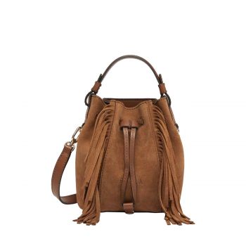 Miastella mini bucket bag 16 frange
