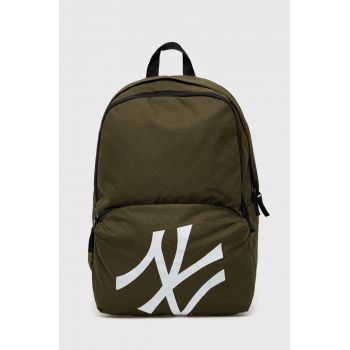 New Era rucsac culoarea verde, mare, cu imprimeu