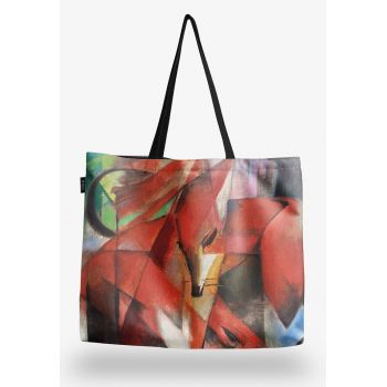 Geanta tote cu model abstract