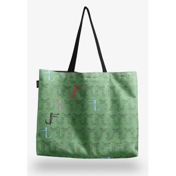 Geanta tote cu model grafic Geanta tote cu model grafic