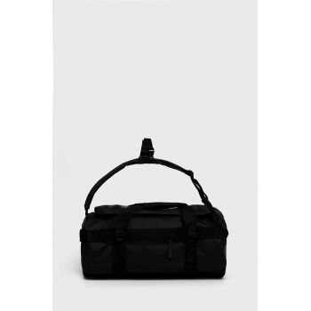 Rains geantă 13360 Duffel Bag Small culoarea negru 13360.01-01.Black