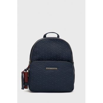 Pepe Jeans rucsac femei, culoarea albastru marin, mic, neted