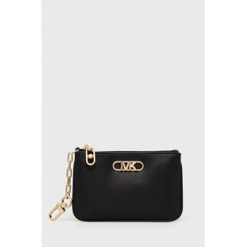 MICHAEL Michael Kors portofel de piele femei, culoarea negru