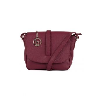 Geanta crossbody de piele cu clapa Mella