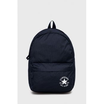 Converse rucsac culoarea albastru marin, mare, neted ieftin