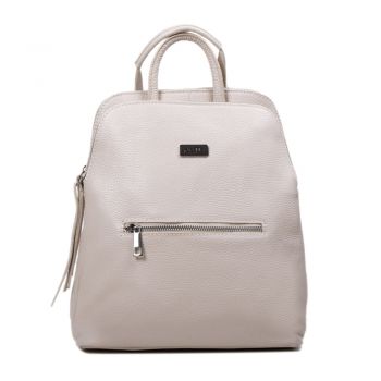 Rucsac Piele, Model Pretta- 8033 Crem