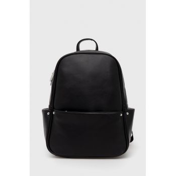 Answear Lab rucsac femei, culoarea negru, mare, neted