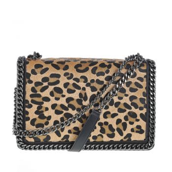 Geanta de umar cu clapeta si model animal print