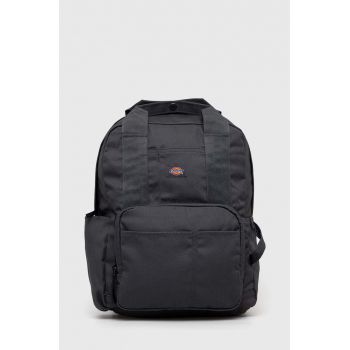 Dickies rucsac barbati, culoarea gri, mare, neted de firma original