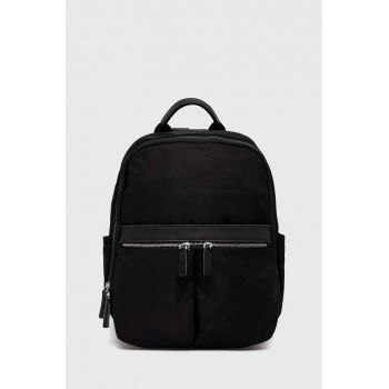 Answear Lab rucsac femei, culoarea negru, mare, neted